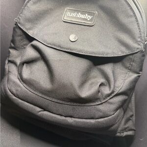 Tushbaby Black Baby hip Seat Carrier